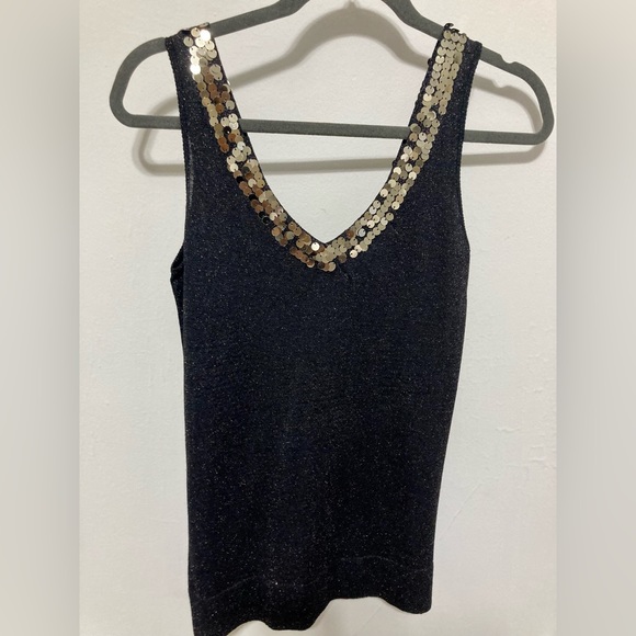 Shimmer and sequin tank top - Picture 3 of 3